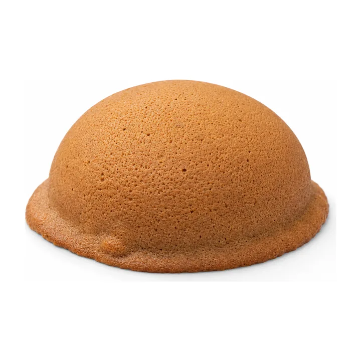 The Coffee Bun at hy Bakery, a domed bun with a crisp coffee crust