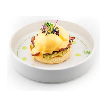 Avocado Benedict at hy Bakery