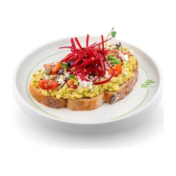 Avocado Toast with Feta at hy Bakery
