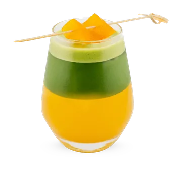 Mango Matcha Fizz at hy Bakery
