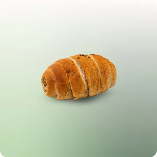Black Sesame Sourdough Roll at hy Bakery