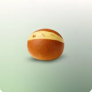 Saffron Cream Bun at hy Bakery