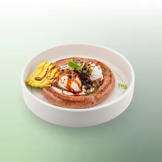 Turkish Eggs with Sausage at hy Bakery