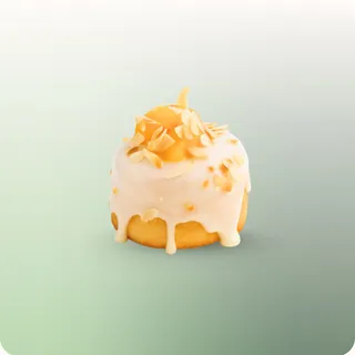 Mango Sticky Rice Cinnamon Roll at hy Bakery