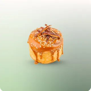 Date & Sesame Cinnamon Roll at hy Bakery
