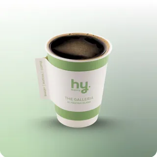 Hot Americano 12oz at hy Bakery