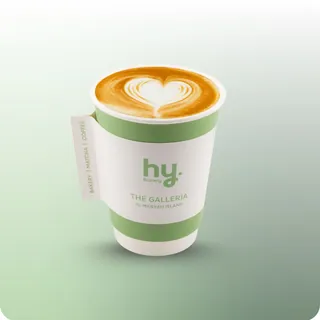 Hot Latte 12oz at hy Bakery