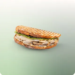 Grilled Chicken Miso Sourdough Sandwich at hy Bakery