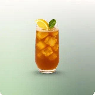 Peach Iced Tea at hy Bakery